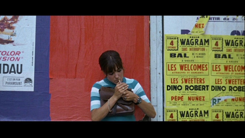 woman lighting up a cigarette