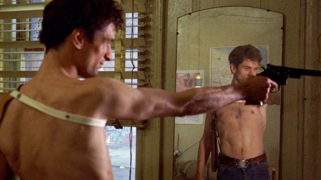 taxi driver mirror scene robert de niro