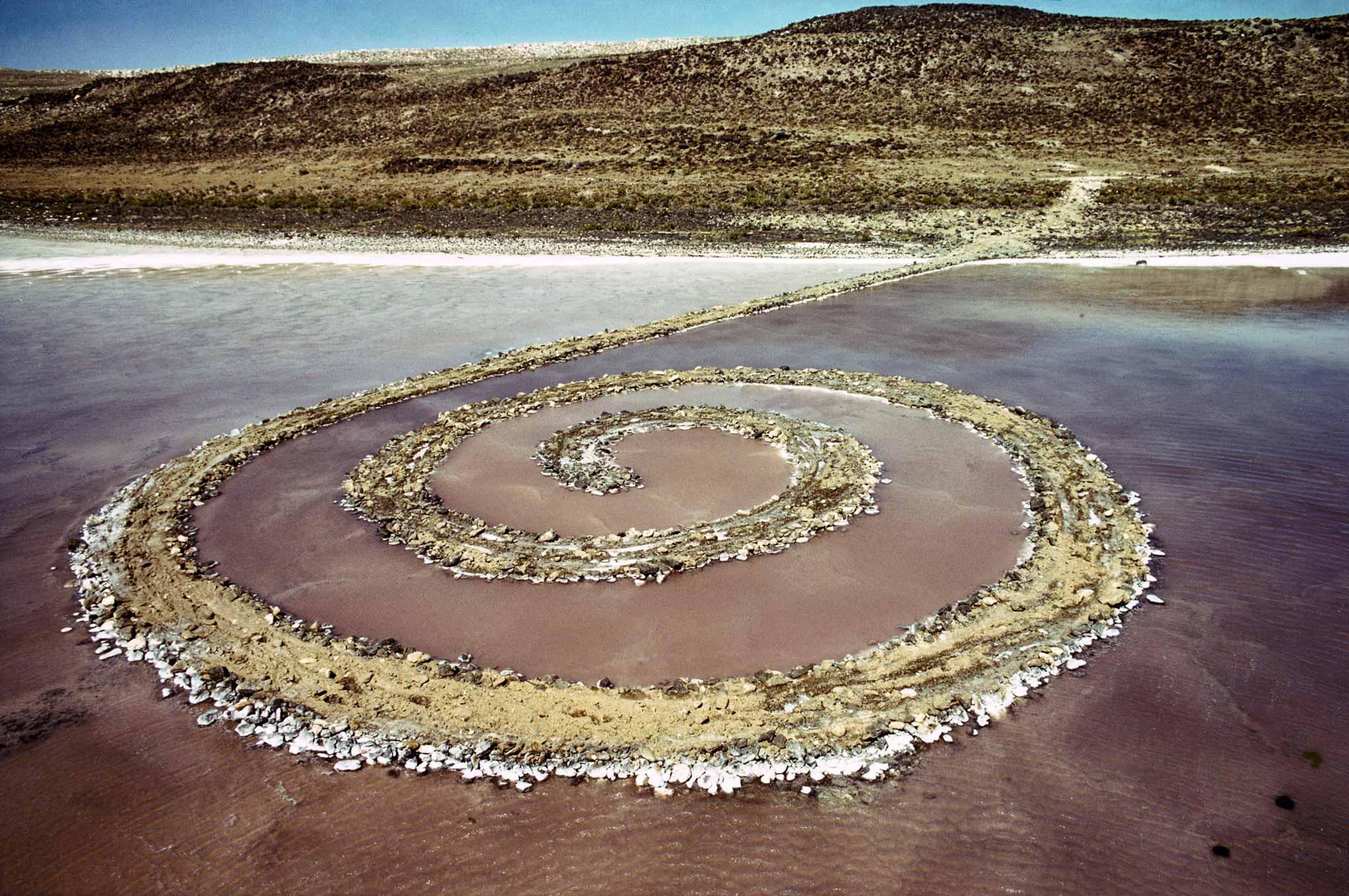 spiral jetty robert smithson